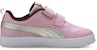 (PS) Puma Courtflex V2 'Pink' Kasut Kanak-Kanak Perempuan 371543-10