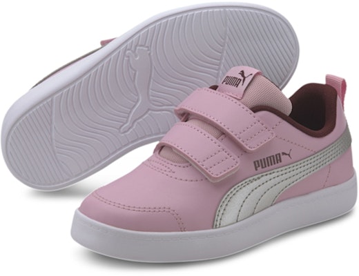 (Preschool) Puma Courtflex V2 'Pink' 371543-10 Lookbook (Preschool) Puma Courtflex V2 'Pink' 371543-10