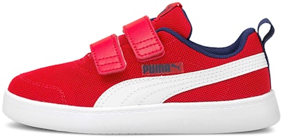 (Preschool) Puma Courtflex V2 'Red Kids' 371758-06 (Preschool) Puma Courtflex V2 'Red Kids' 371758-06