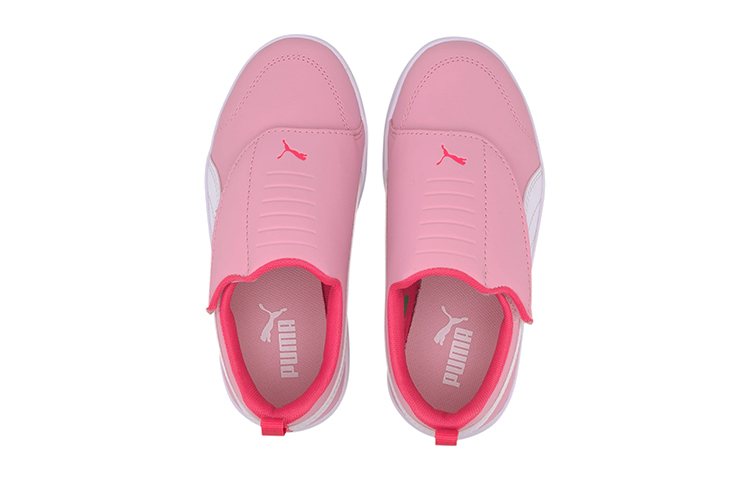 Lookbook (PS) Puma Courtflex V2 Zapatillas de Ocio Rosa/Blanco 372995-03