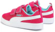 Shop 中童 PUMA Courtflex V2 魔術貼 休閒 低筒 幼童板鞋 粉藍