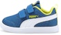 (PS) Puma Courtflex V2 Mesh 'Biru Putih Kuning' 371759-07
