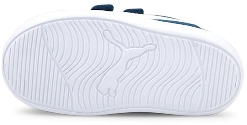 (Preschool) Puma Courtflex V2 Mesh V Bright White Neon 'Blue' 371759-07 Purchase (Preschool) Puma Courtflex V2 Mesh V Bright White Neon 'Blue' 371759-07