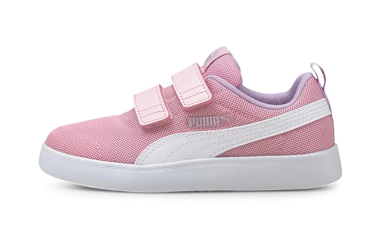 (Preschool) Puma Courtflex V2 Mesh 'Pink White' 371758-08