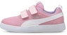 (PS) Puma Courtflex V2 Mesh 'Merah Jambu Putih' 371758-08