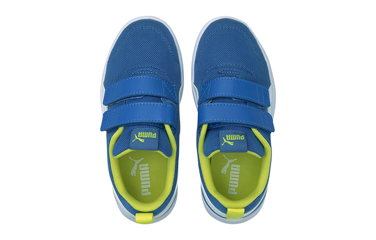 Lookbook (PS) Puma Courtflex V2 Mesh Bianco Neon ''Blu'' 371758-07