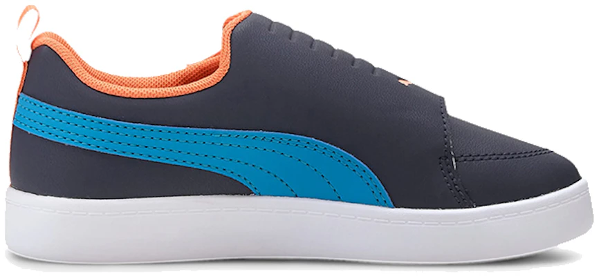 (PS) Puma Courtflex V2 Sneakers Blauw 372995-01 Order (PS) Puma Courtflex V2 Sneakers Blauw 372995-01