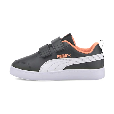(PS) Puma Courtflex v2 V 'Black White'
