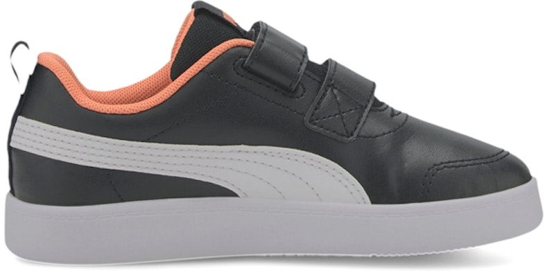(Preschool) Puma Courtflex v2 V 'Black White' 371543-09 Order (Preschool) Puma Courtflex v2 V 'Black White' 371543-09