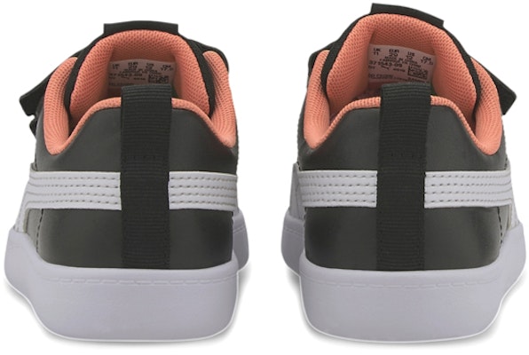 (Preschool) Puma Courtflex v2 V 'Black White' 371543-09 Lookbook (Preschool) Puma Courtflex v2 V 'Black White' 371543-09