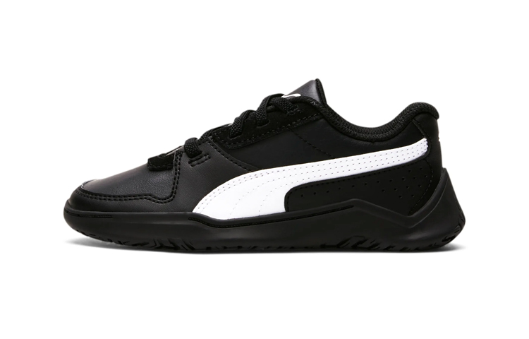 (Preschool) Puma DC Past Sneakers Black/White 375898-08