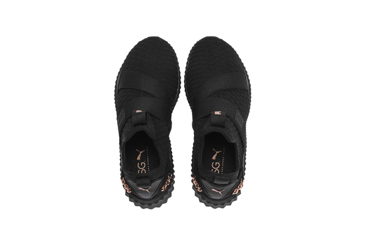 Lookbook (Preschool) Puma Defy Mid x Selena Gomez 'Black' 191869-01