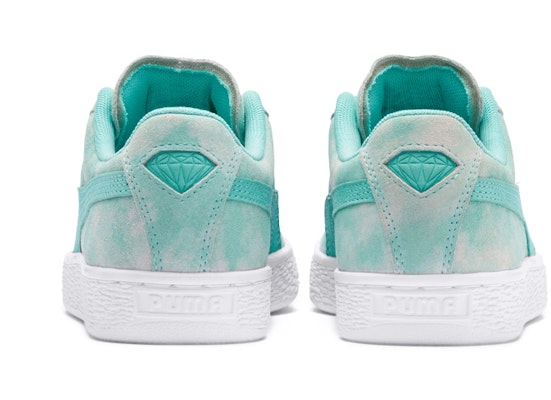 中童 PUMA 麂皮 Diamond Supply Co. 休閒 耐磨防滑 低筒 兒童板鞋 绿色扎染 Shop 中童 PUMA 麂皮 Diamond Supply Co. 休閒 耐磨防滑 低筒 兒童板鞋 绿色扎染