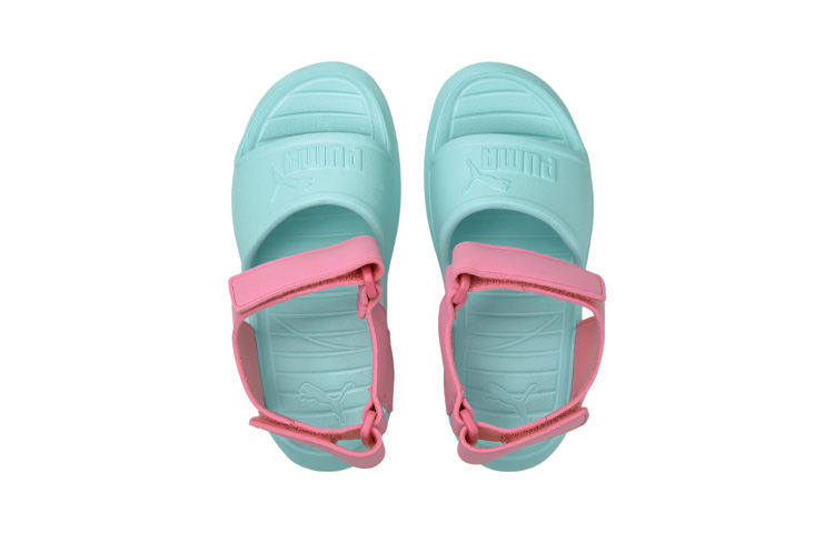 Shop (PS) 푸마 다이브캣 v2 핑크/그린 샌들 (Puma Divecat v2 핑/그 샌들) 369546-09