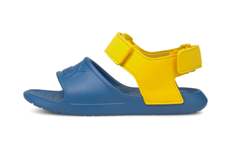 (Preschool) Puma Divecat v2 Injex Sandals Blue/Yellow 369546-07