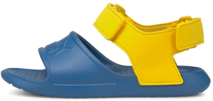 (Preschool) Puma Divecat v2 Injex Sandals Blue/Yellow 369546-07 (Preschool) Puma Divecat v2 Injex Sandals Blue/Yellow 369546-07
