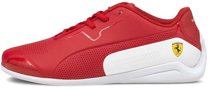 大童 Puma 法拉利 Drift Cat 8 紅白 低筒訓練鞋 Buy 大童 Puma 法拉利 Drift Cat 8 紅白 低筒訓練鞋
