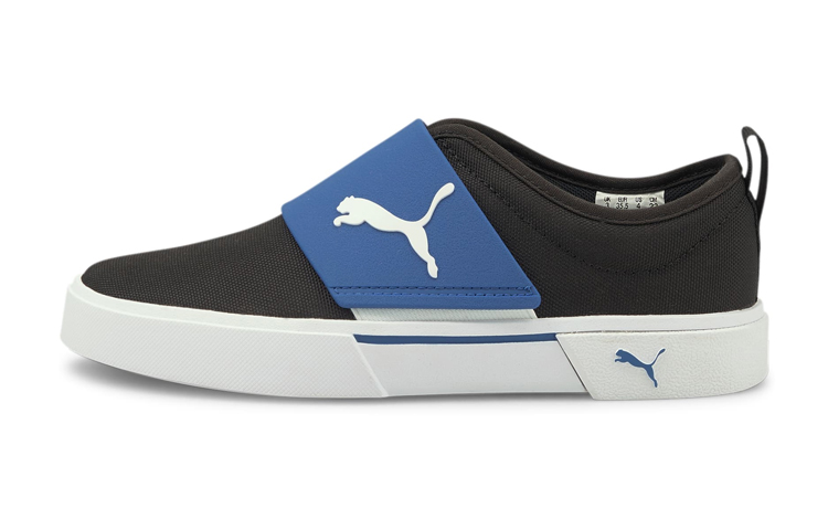 (Preschool) Puma El Rey Canvas Slip-On 'Black Blue' 368600-06