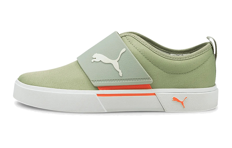 (Preschool) Puma El Rey Canvas Slip-On 'Green Red' 368600-05