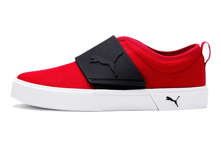 (Preschool) Puma El Rey Canvas Slip-on 'Red White Black' 368600-02