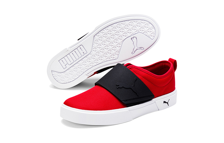 Purchase (PS) Puma El Rey Canvas Slip-On ''Rot Weiß Schwarz'' 368600-02