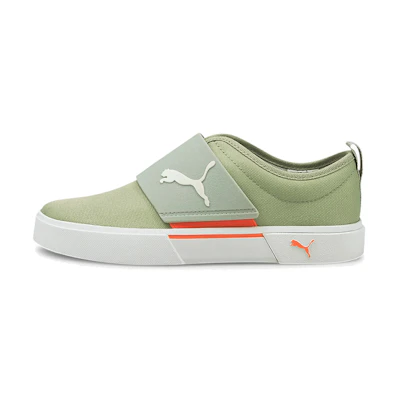 (PS) Puma El Rey Canvas Slip-On 'Green Red'
