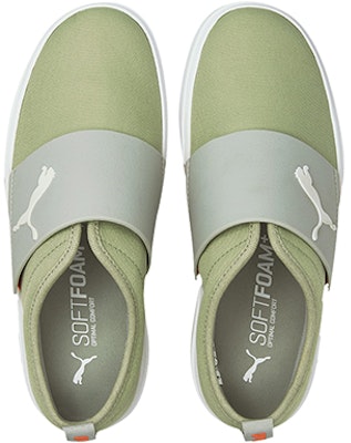 (Preschool) Puma El Rey Canvas Slip-On 'Green Red' 368600-05 Lookbook (Preschool) Puma El Rey Canvas Slip-On 'Green Red' 368600-05