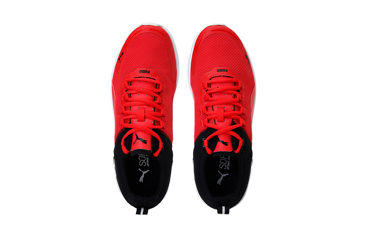 Lookbook (PS) Scarpe Puma Electron Street Era (Big) Nero/Rosso/Bianco 374694-02