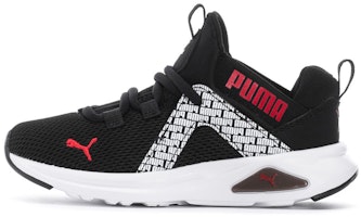(Preschool) Puma Enzo 2 'Black White Red' 195475-01 (Preschool) Puma Enzo 2 'Black White Red' 195475-01