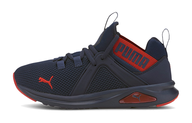 (Preschool) Puma Enzo 2 Weave Jr Navy/Red 193165-08