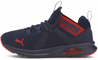 (Preschool) Puma Enzo 2 Weave Jr Navy/Red 193165-08 (Preschool) Puma Enzo 2 Weave Jr Navy/Red 193165-08