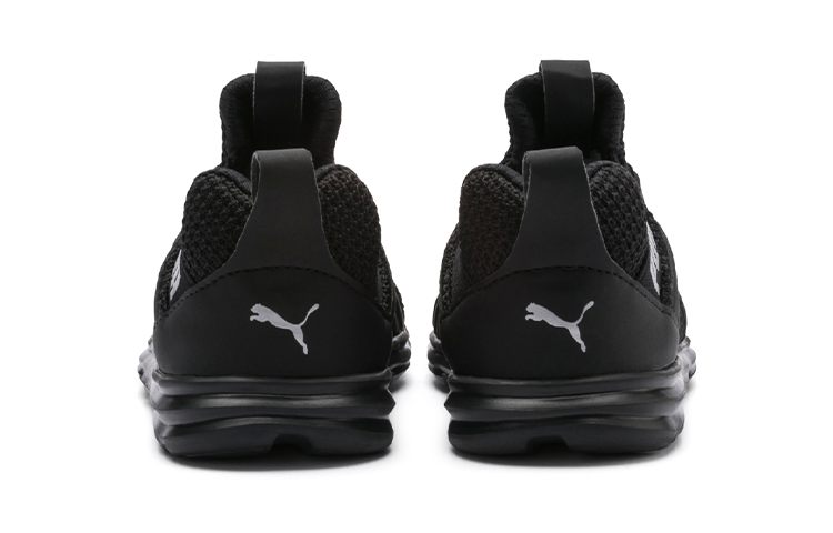 Lookbook (PS) Puma Enzo Weave Chaussures de Running Sport Noir/Blanc 192306-01