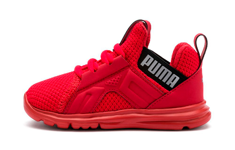 (Preschool) Puma Enzo Weave Sports Running Shoes Red/Black 192306-02