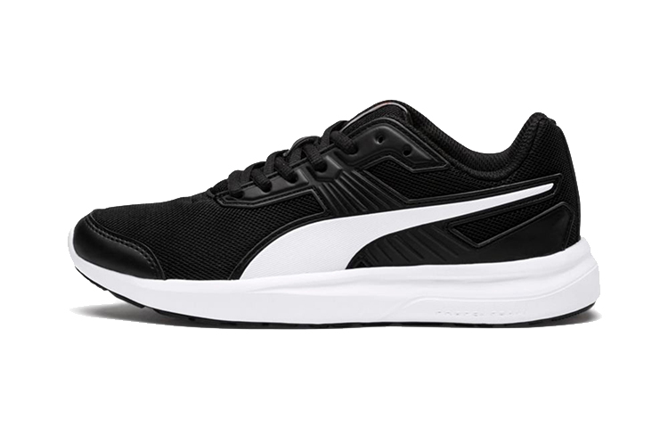 (Preschool) Puma Escaper Mesh Running Shoes Black/White 190325-08