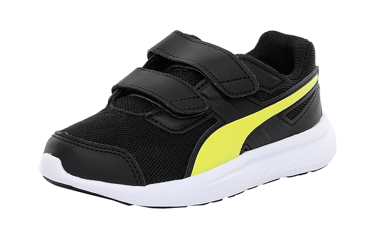 Order 幼兒 Puma Escaper Mesh V 輕便透氣休閒運動鞋 黑黃