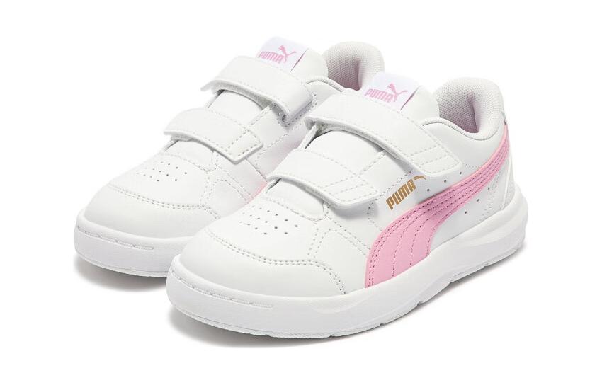 Lookbook (PS) Puma Evolve Court V 'Putih Merah Jambu' 389145-05