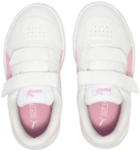 (PS) プーマ エヴォルブ コートV 白/ピンク 389145-05 Shop (PS) プーマ エヴォルブ コートV 白/ピンク 389145-05