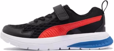 (Preschool) Puma Evolve Run 'Black Red Blue' 389689-04 (Preschool) Puma Evolve Run 'Black Red Blue' 389689-04