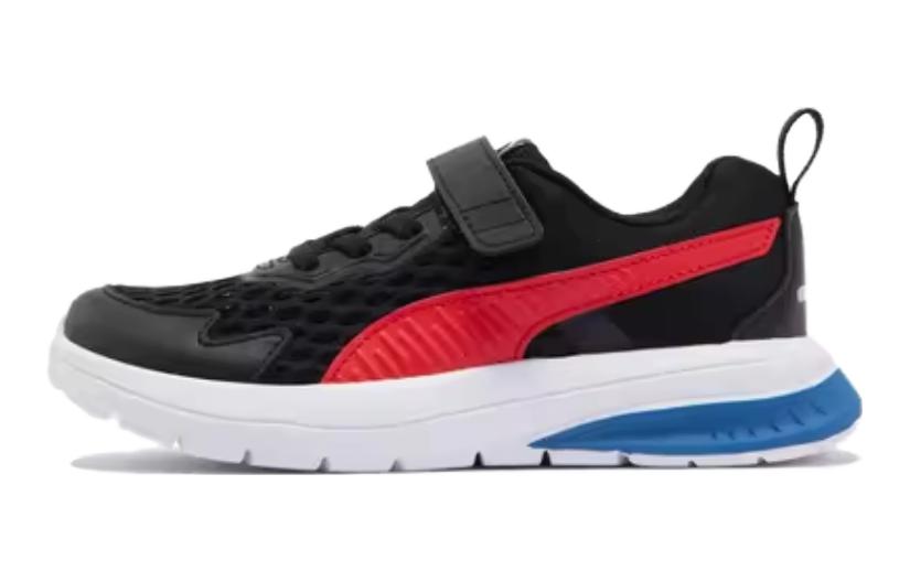(Preschool) Puma Evolve Run 'Black Red Blue' 389689-04
