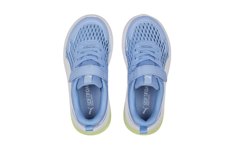Lookbook (PS) Puma Evolve Run ''Lichtblauw Geel'' 389689-03