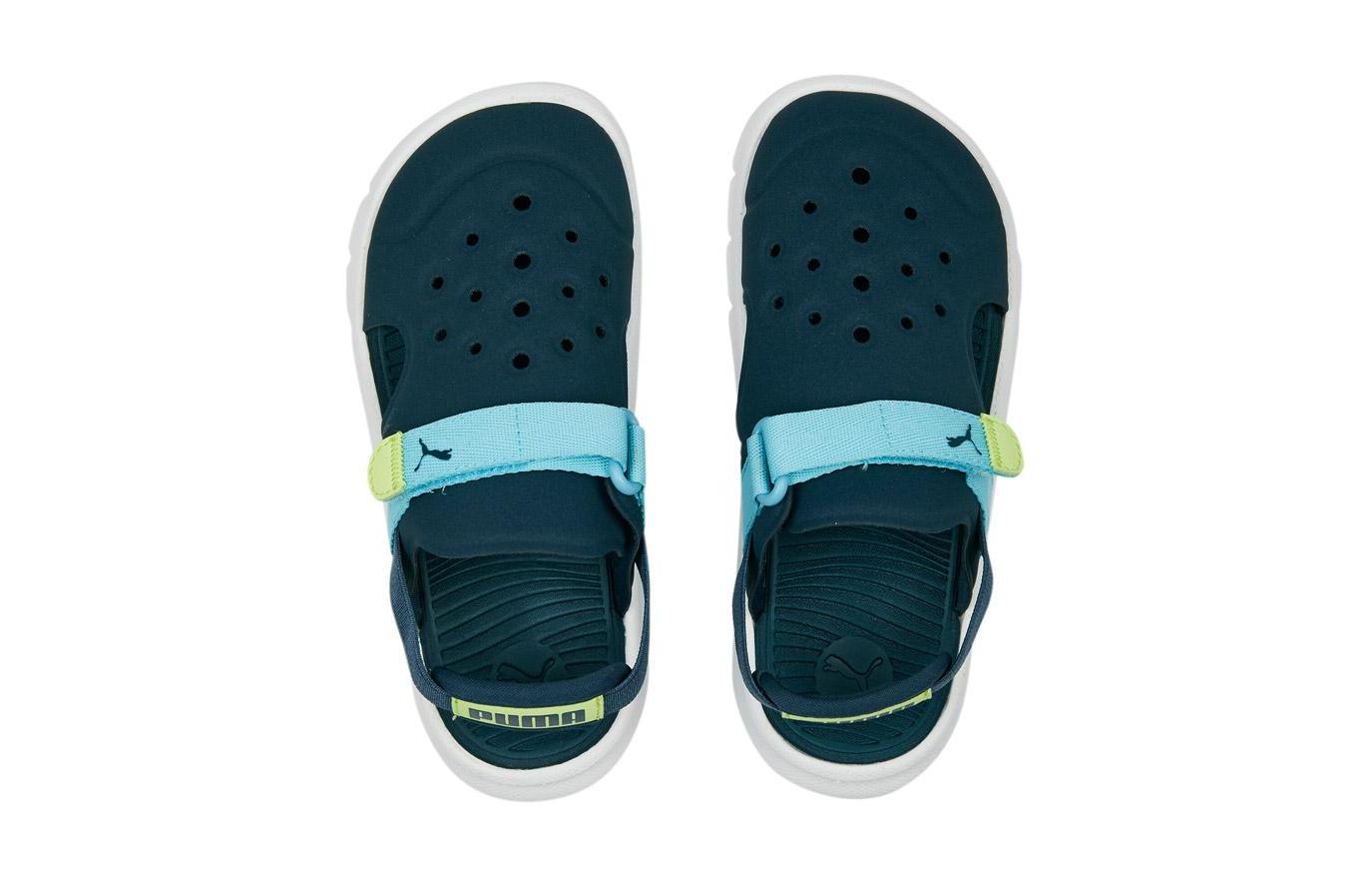 Shop (PS) プーマ エヴォルブ サンダル (ネイビー) 390692-02