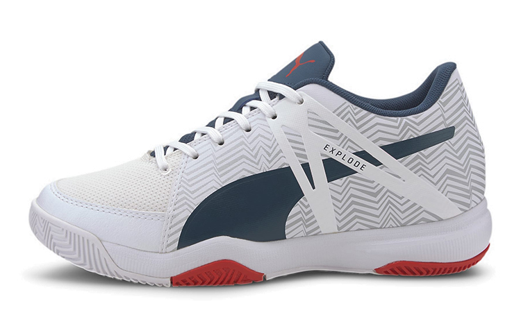 (Preschool) Puma Explode Eh 3 K /Blue/Red 'White' 105783-01