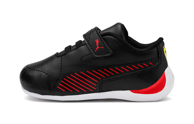 (Preschool) Puma Ferrari drive cat 7S Running Shoes Black/Red 306427-01