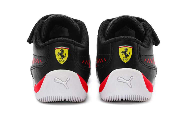 Shop (PS) Puma Ferrari Drive Cat 7S Chaussures Running Noir/Rouge 306427-01
