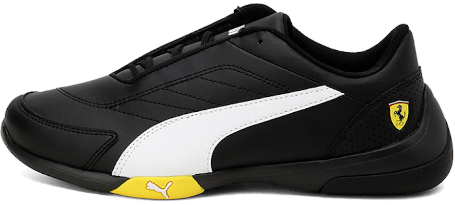 (PS) Scarpe Puma Ferrari Kart Cat III Low Top Nero/Bianco/Giallo Running 306425-05 Buy (PS) Scarpe Puma Ferrari Kart Cat III Low Top Nero/Bianco/Giallo Running 306425-05
