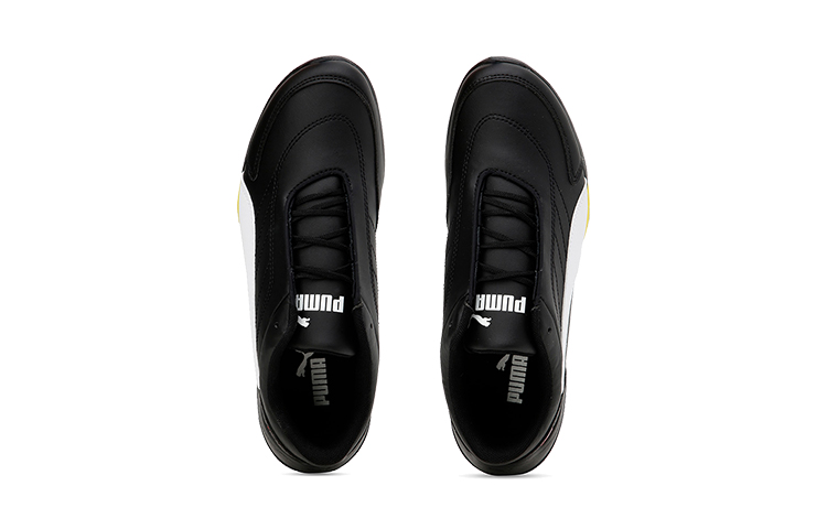 Lookbook (PS) Scarpe Puma Ferrari Kart Cat III Low Top Nero/Bianco/Giallo Running 306425-05