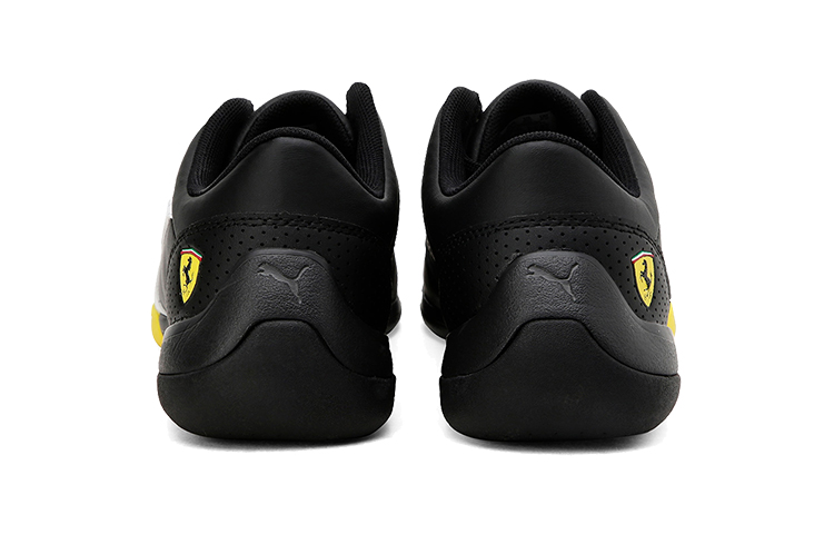 Shop (PS) Scarpe Puma Ferrari Kart Cat III Low Top Nero/Bianco/Giallo Running 306425-05