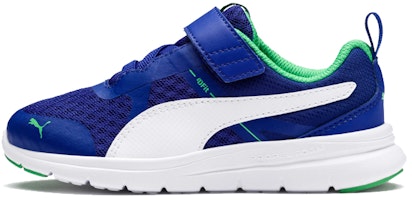 (Preschool) Puma Flex Essential 'Blue Green White' 190683-10 (Preschool) Puma Flex Essential 'Blue Green White' 190683-10