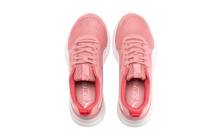 Lookbook (Preschool) Puma Flex Essential 'Pink White' 190682-15