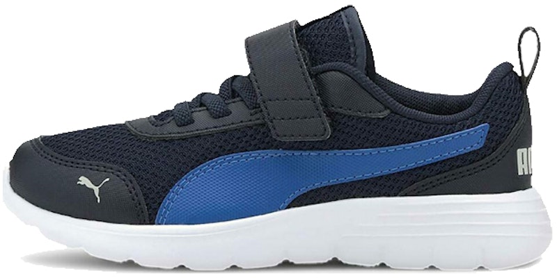 (Preschool) Puma Flex Renew 'Black Blue Velcro' 372081-05 Buy (Preschool) Puma Flex Renew 'Black Blue Velcro' 372081-05